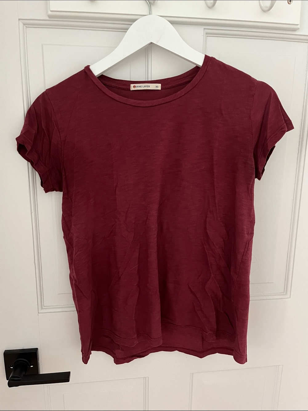 Marine Layer Shirt Womens burgendy